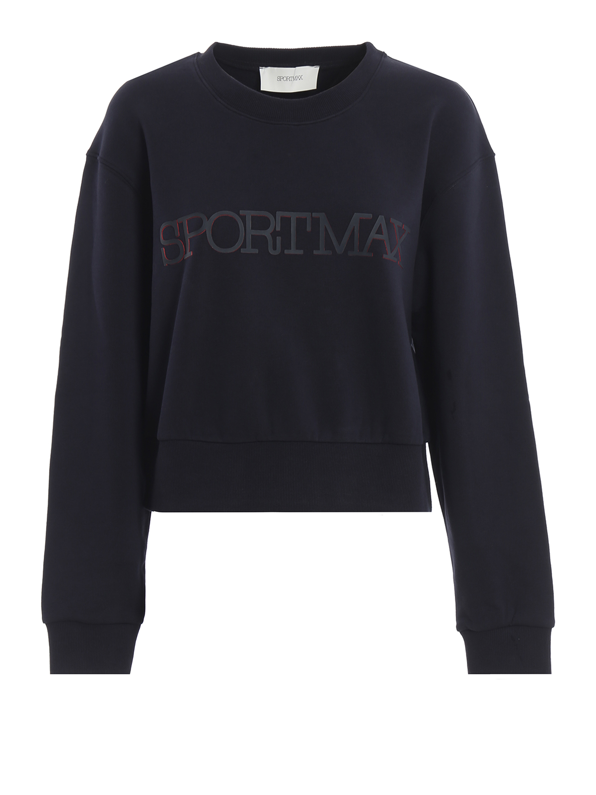 Sweatshirts & Sweaters Sportmax - Logo print sweatshirt - 29210197600003