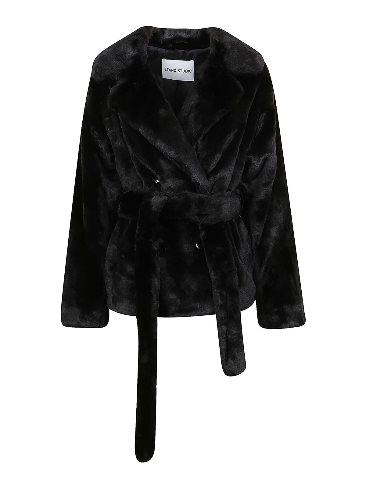 Fur & Shearling Coats Stand Studio - Tiffany faux fur coat - 61173902089900