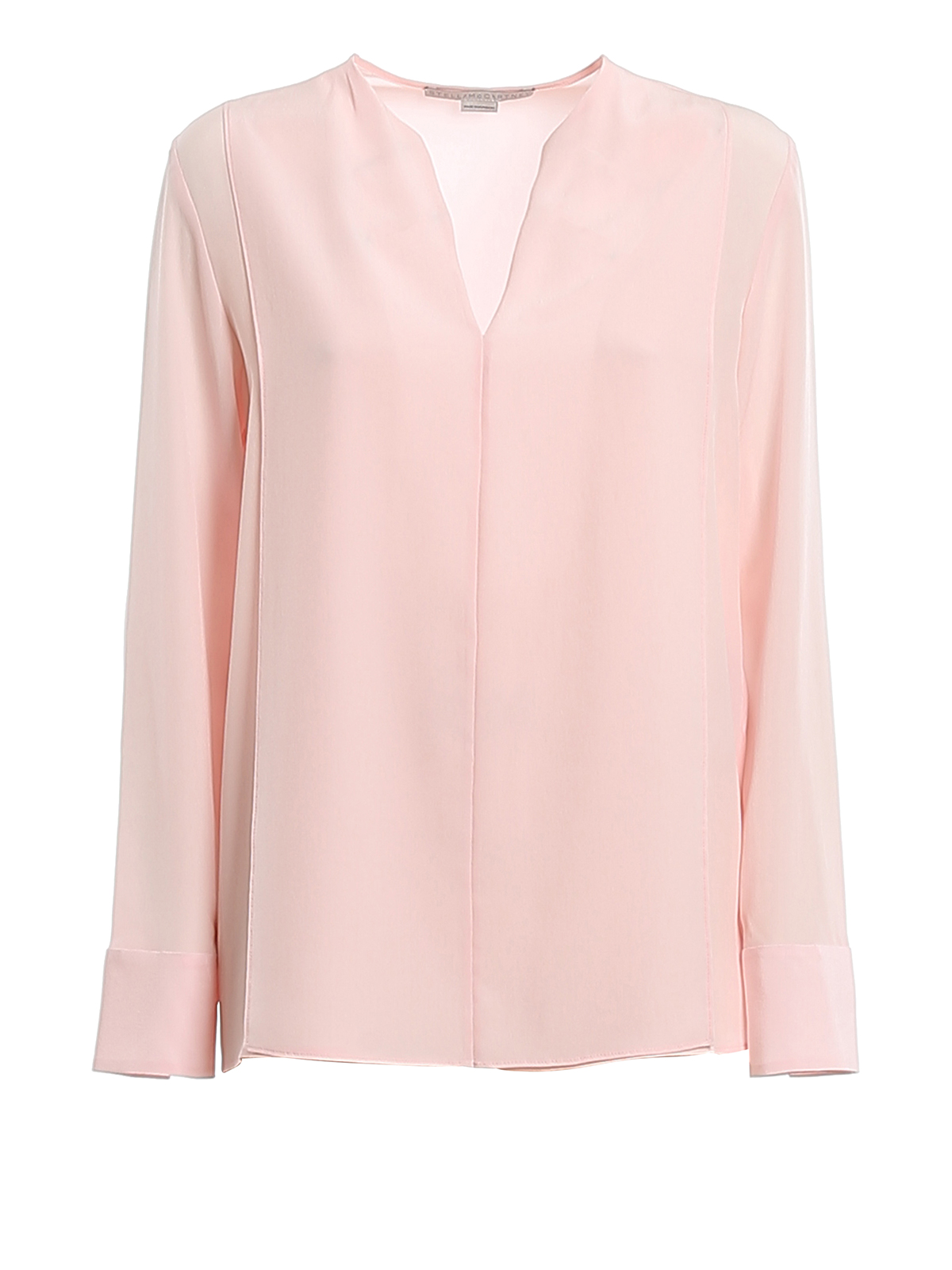 Blouses Stella Mccartney - V neck silk blouse - 600348SY2066900