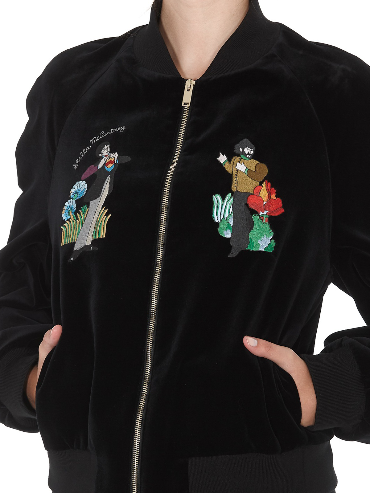 stella mccartney bomber jacket