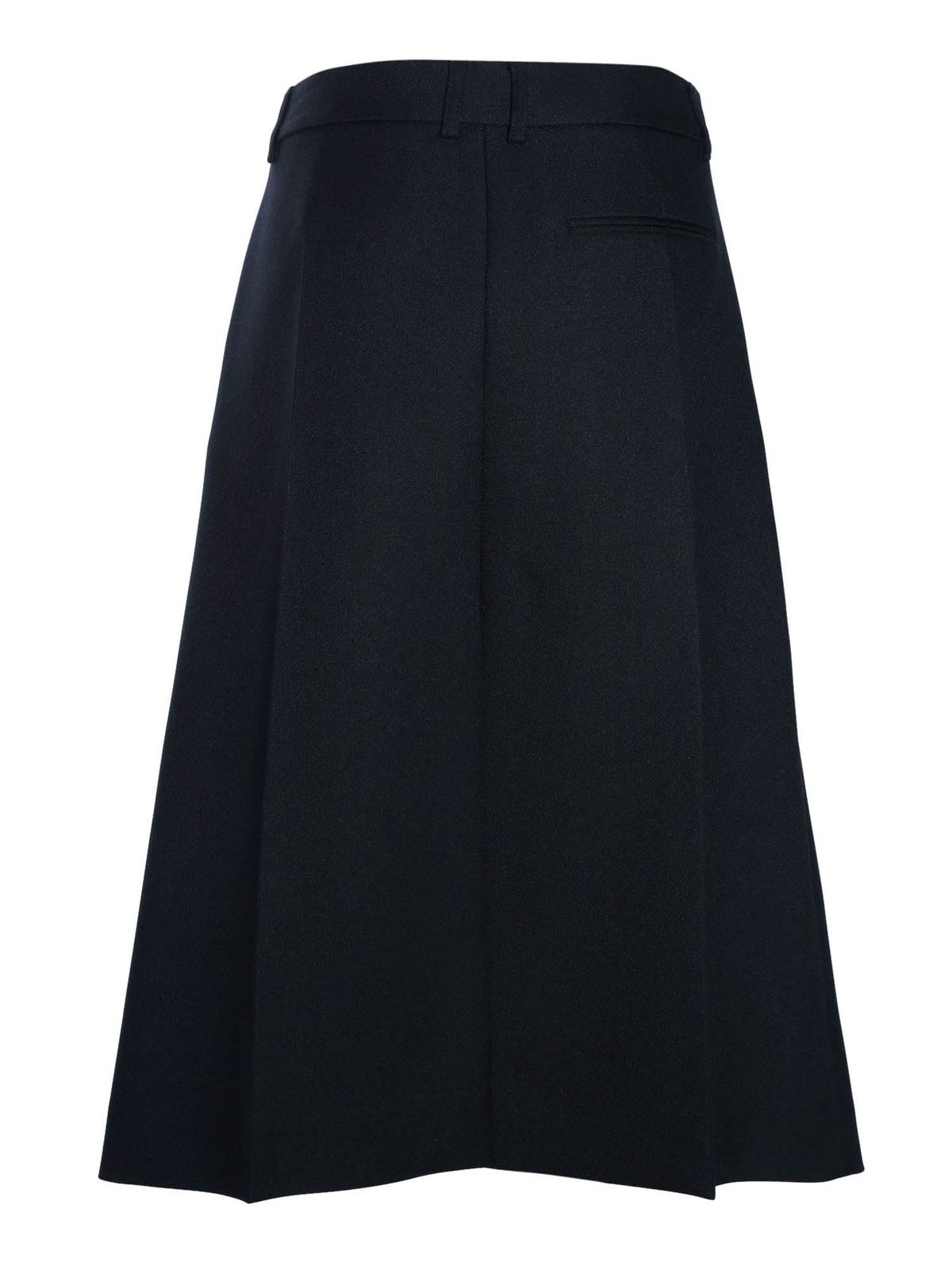 Stella Mccartney - Technical fabric skirt in black - Knee length skirts ...