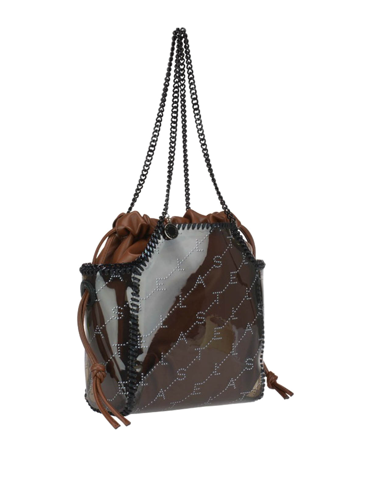 dark brown tote