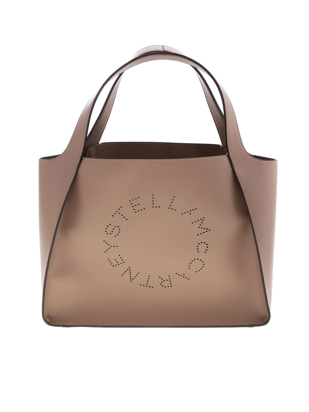 Shoulder bags Stella Mccartney - Stella Logo Tote bag in dove grey 