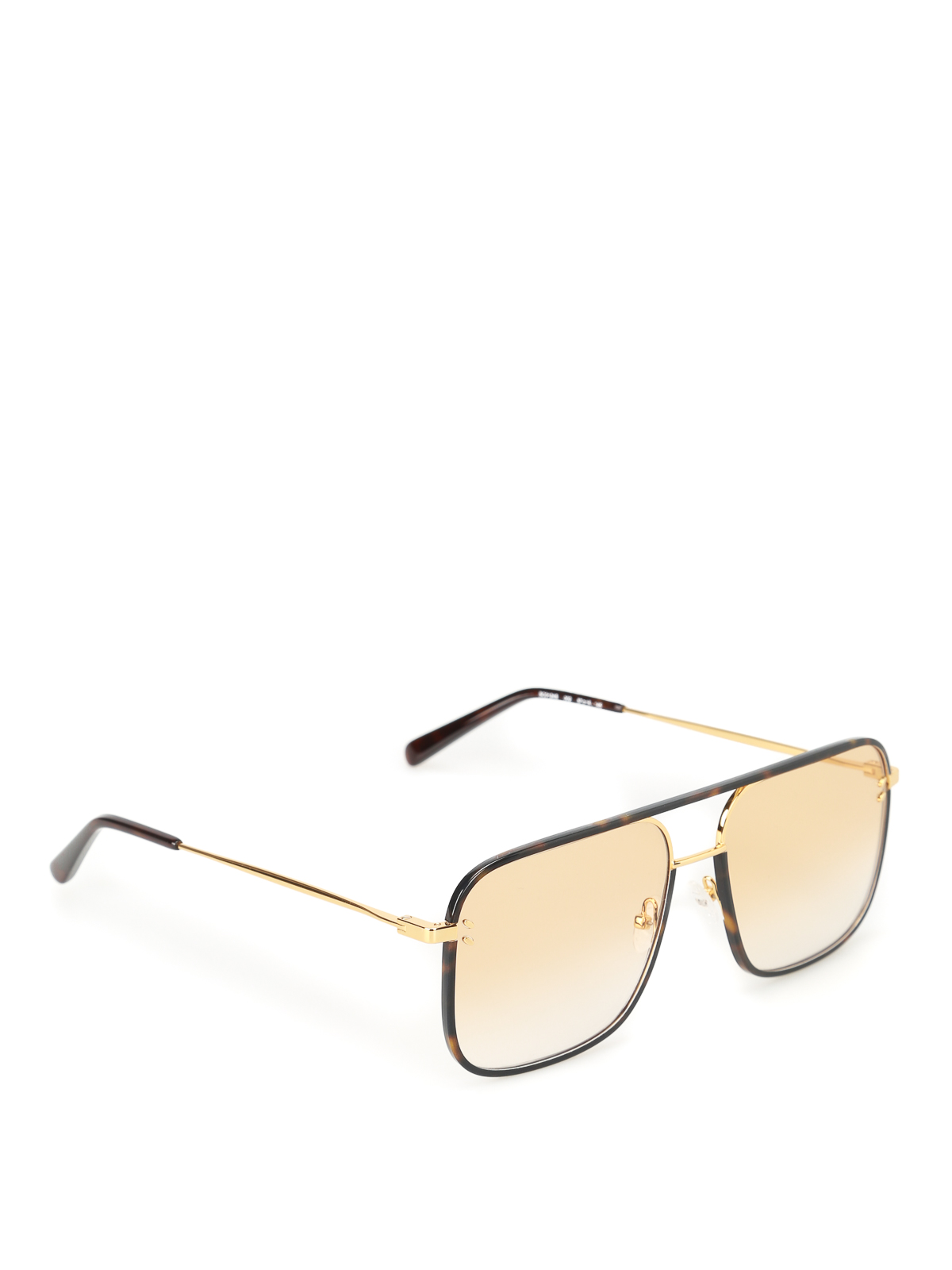 Sunglasses Stella Mccartney - Shaded orange lenses sunglasses - SC0124S002