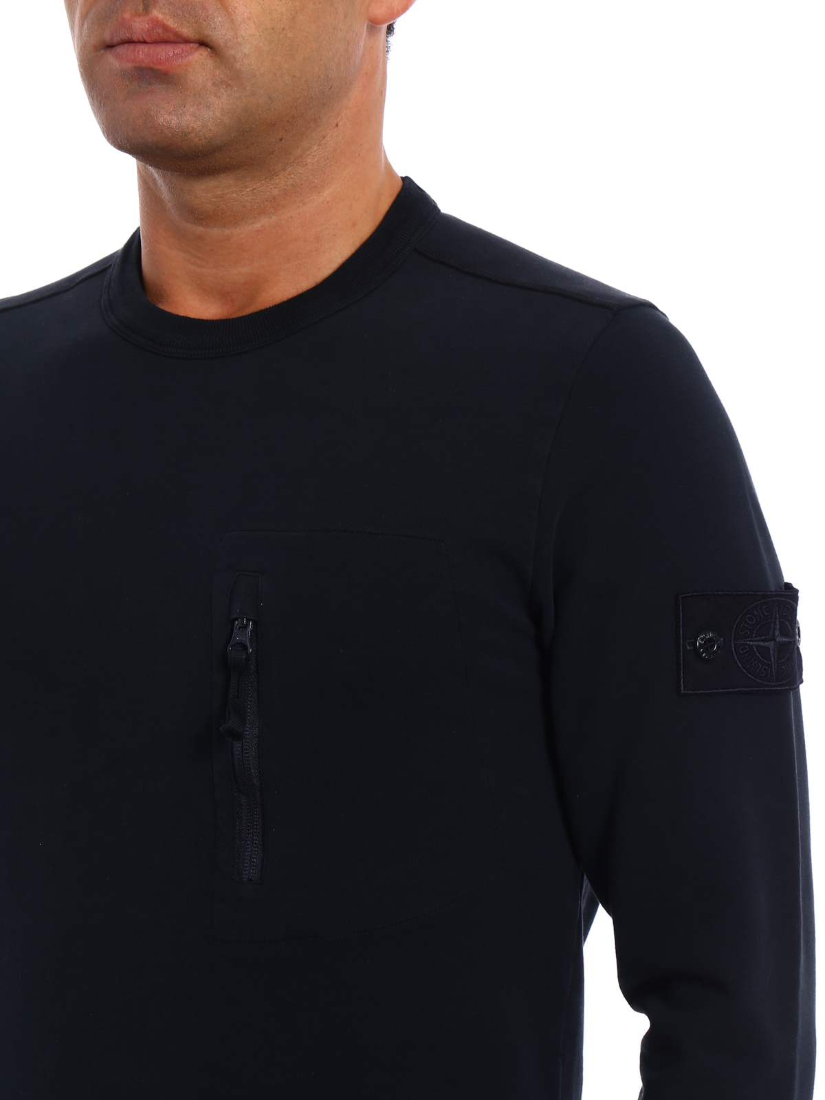 stone island lightweight sweatshirt