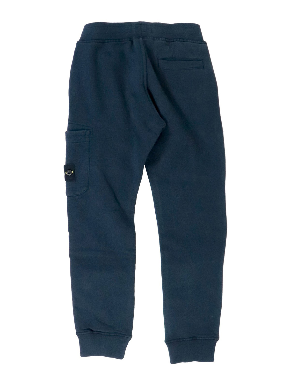 Tracksuit bottoms Stone Island Junior - Cotton cargo jogging pants ...