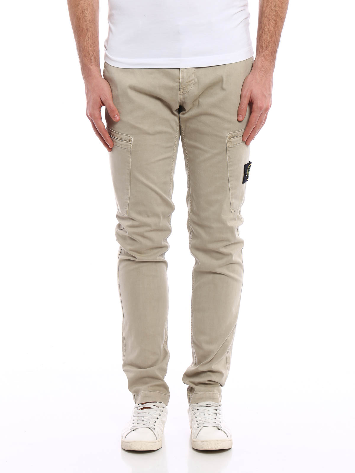 twill cargo trousers