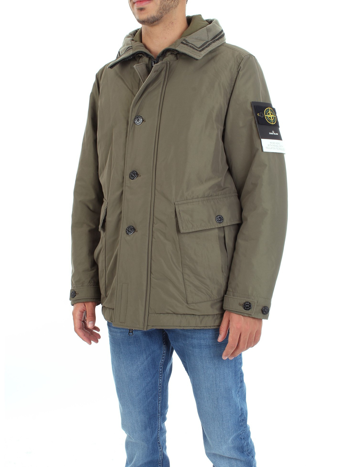 Stone Island Micro Reps With Primaloft Insulation Technology