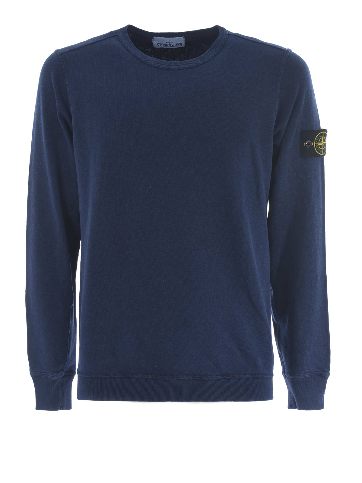 Sweatshirts & Sweaters Stone Island - Blue cotton sweatshirt 