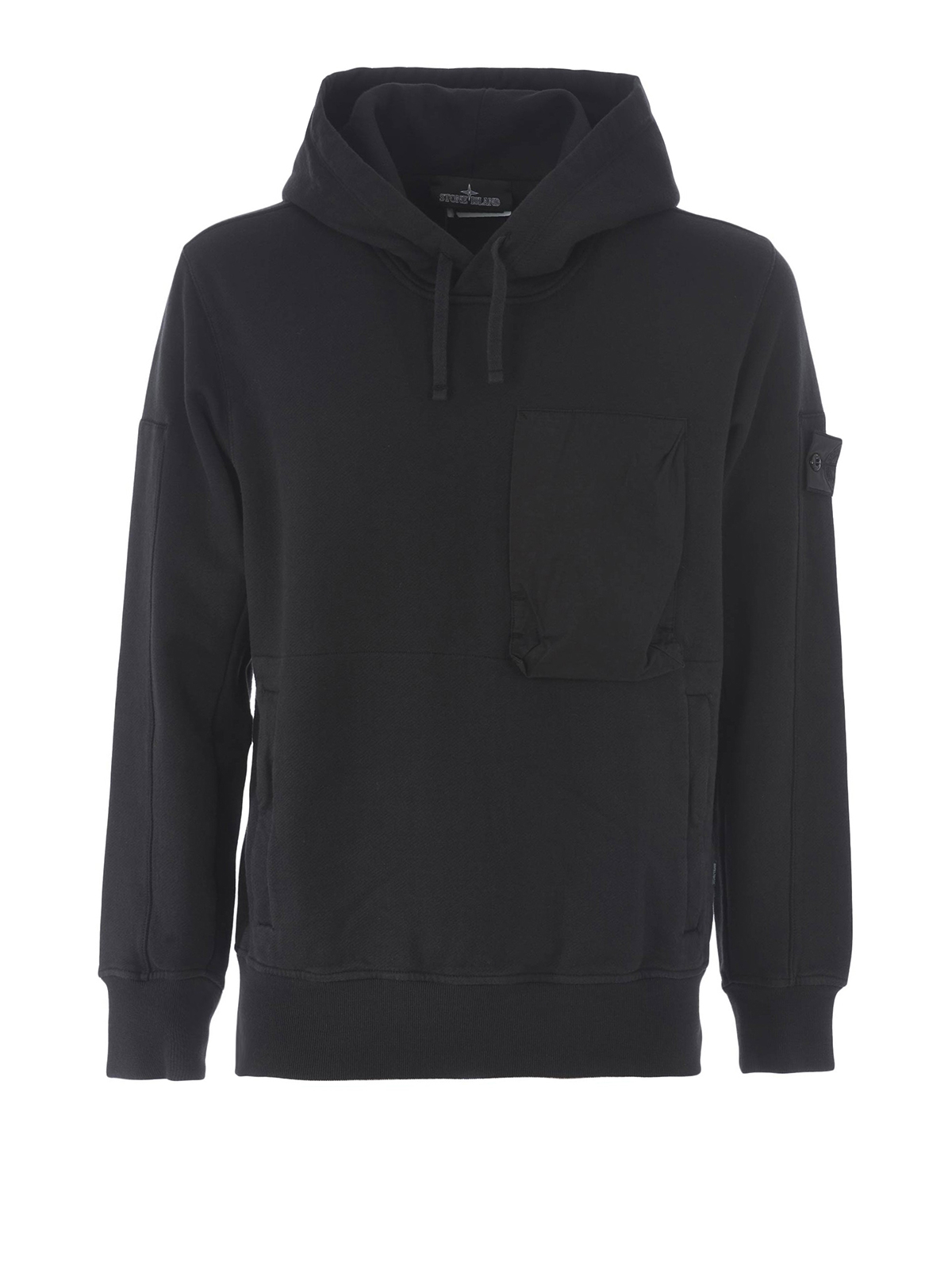 Sweatshirts & Sweaters Stone Island - Shadow Project black hoodie ...