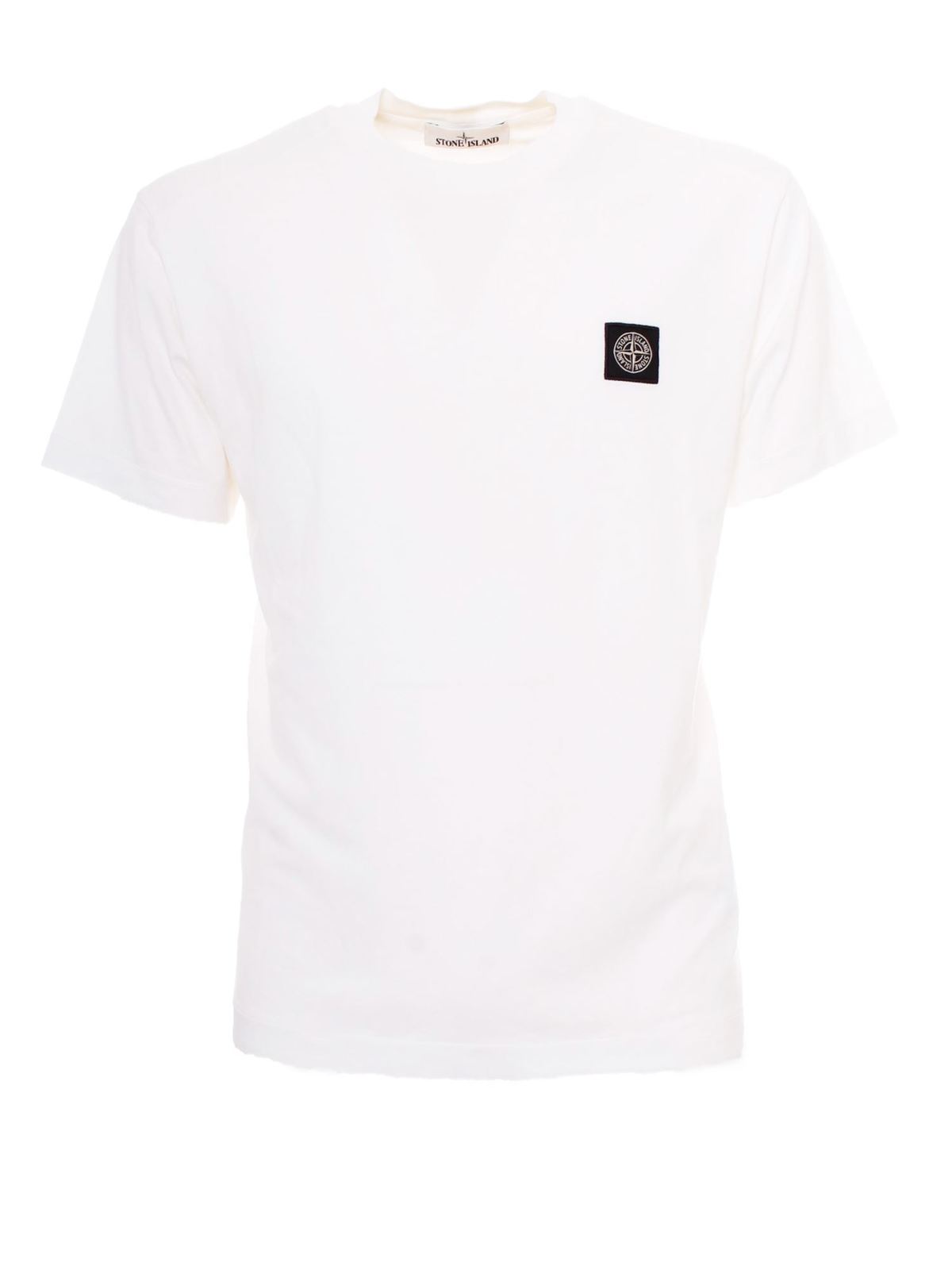 stone island t shirt logo patch