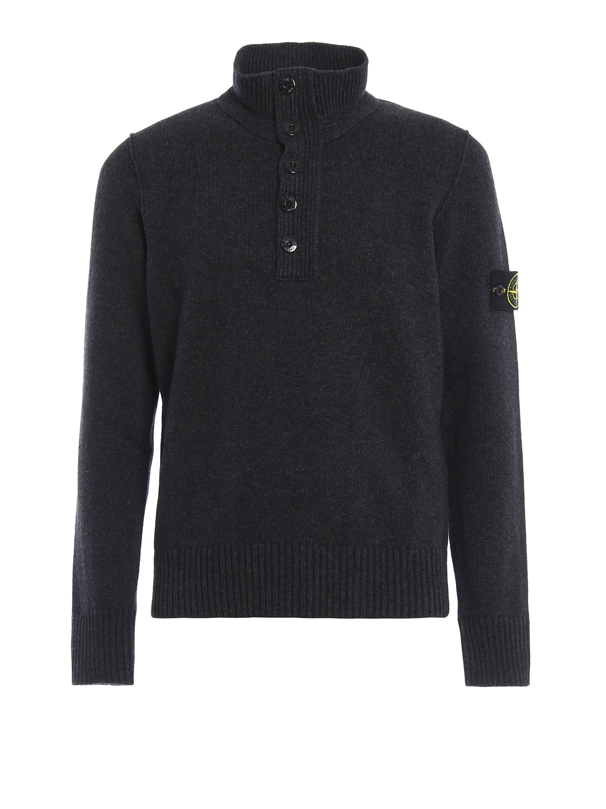 STONE ISLAND - MOCK NECK RAGLAN KNIT (M) メンズ ...