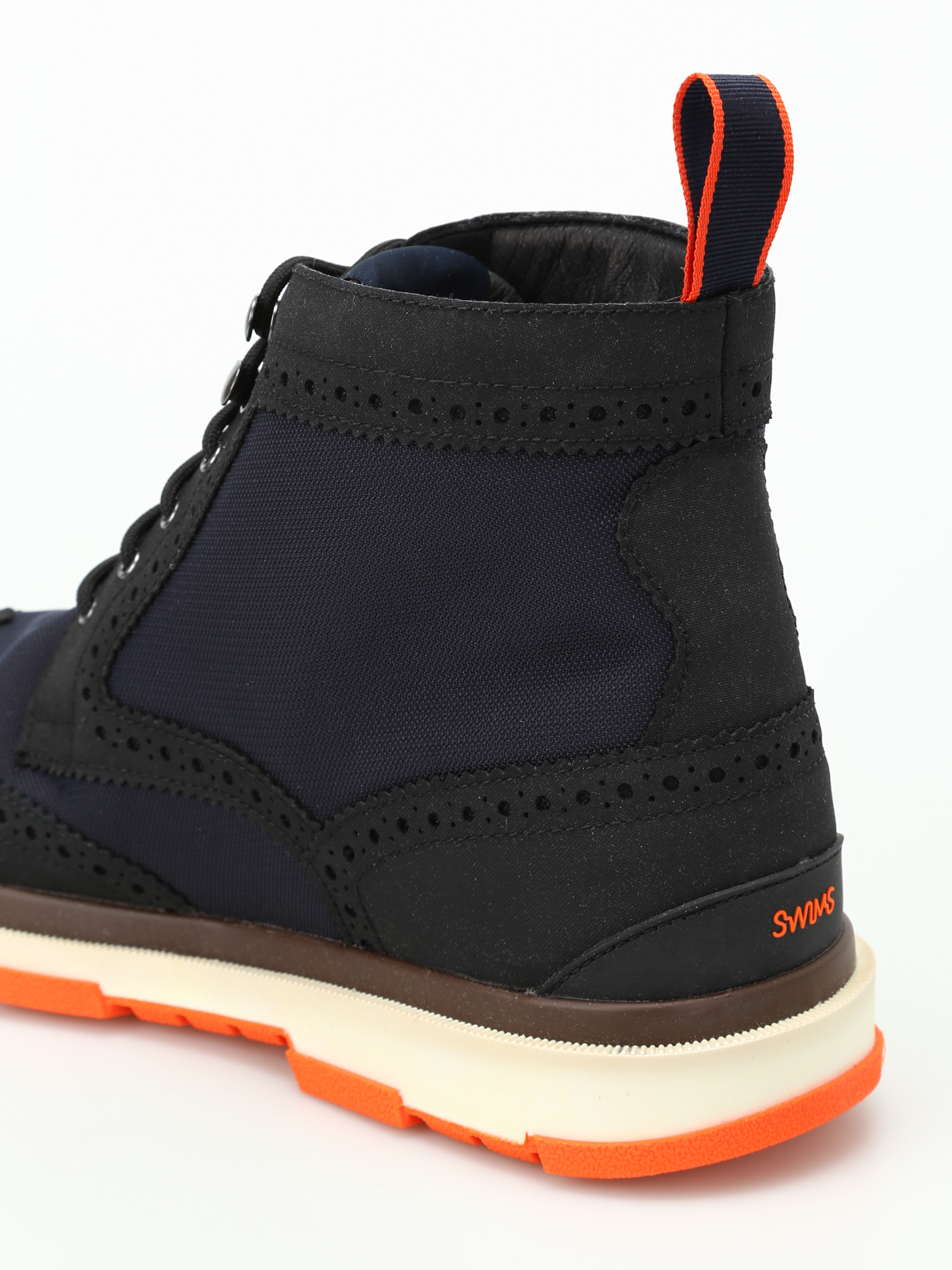 swims storm brogue high waterproof boot