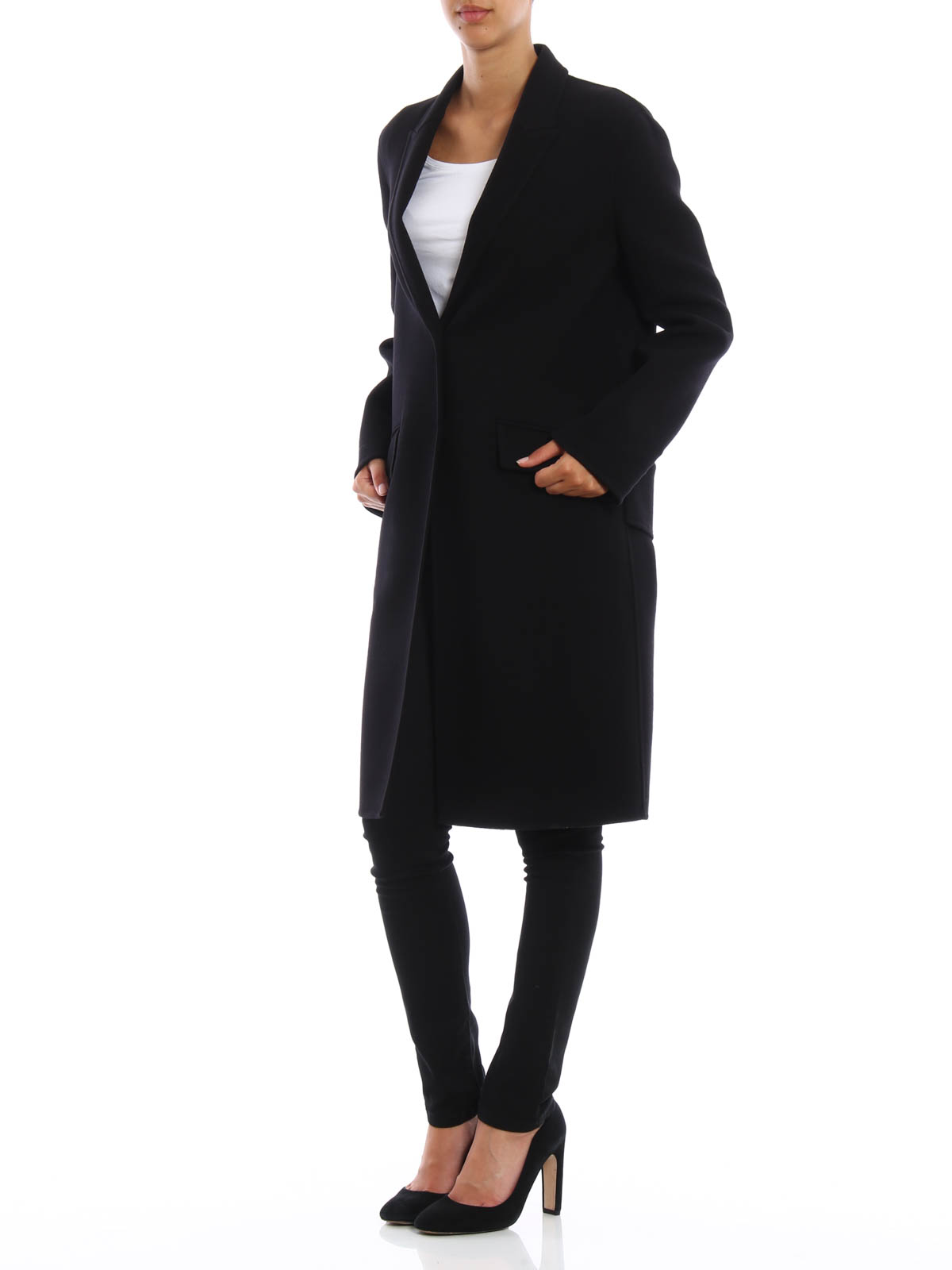 Knee length coats Givenchy - Stretch wool coat - 16A0103055001 