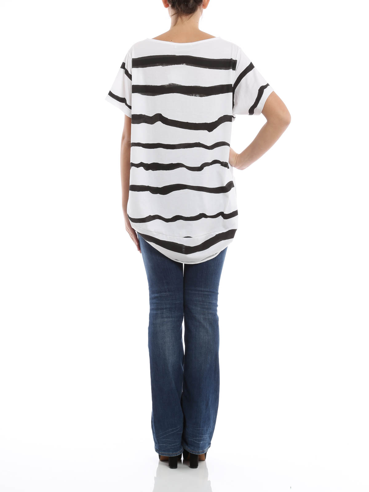 T-shirts Tsumori Chisato - Stripe pattern T-shirt - TC67JK05226