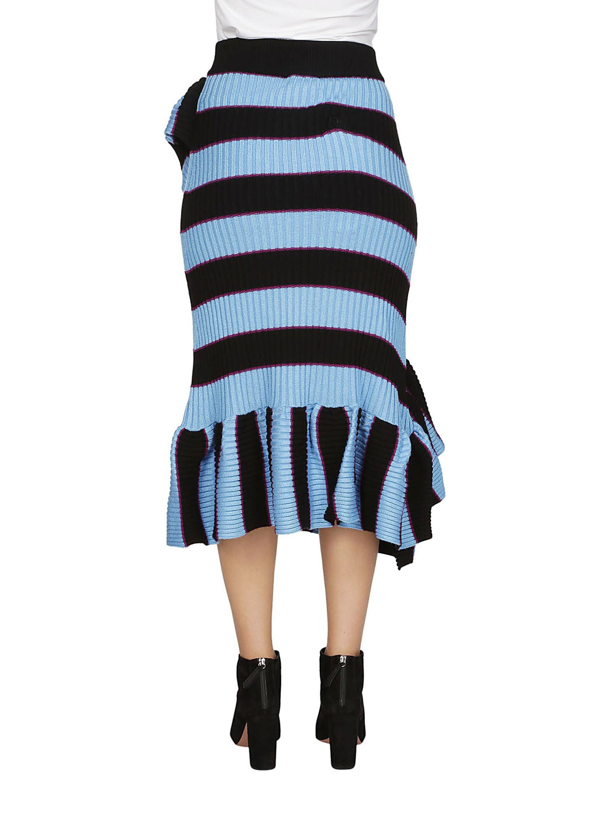 kenzo striped skirt