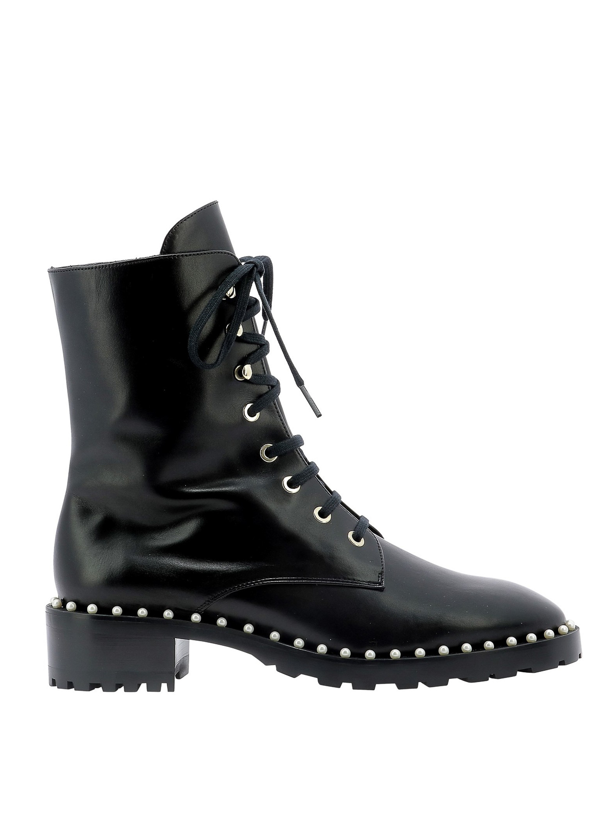 Ankle boots Stuart Weitzman - Allie combat boots - ALLIESMOBLK | iKRIX.com