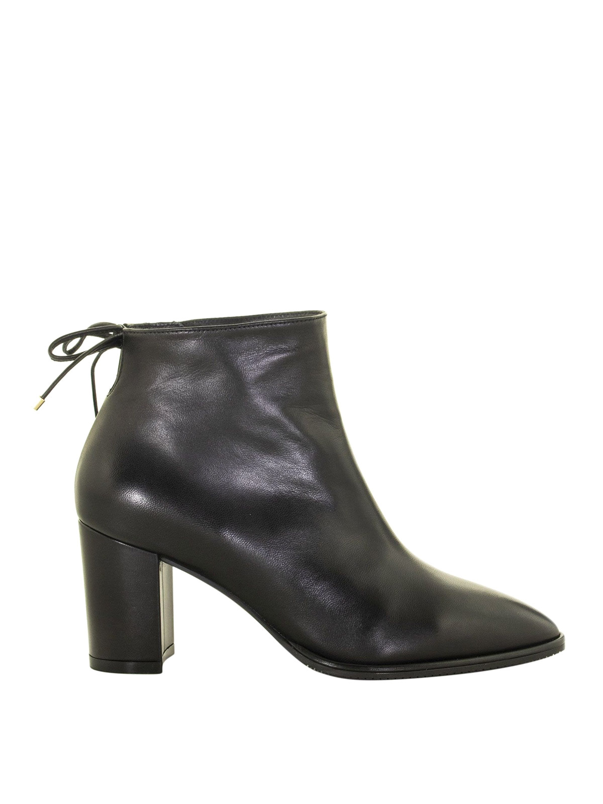 stuart weitzman women's gardiner block heel ankle booties