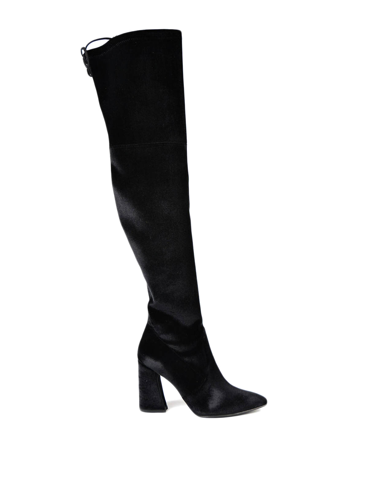 stuart weitzman velvet boots