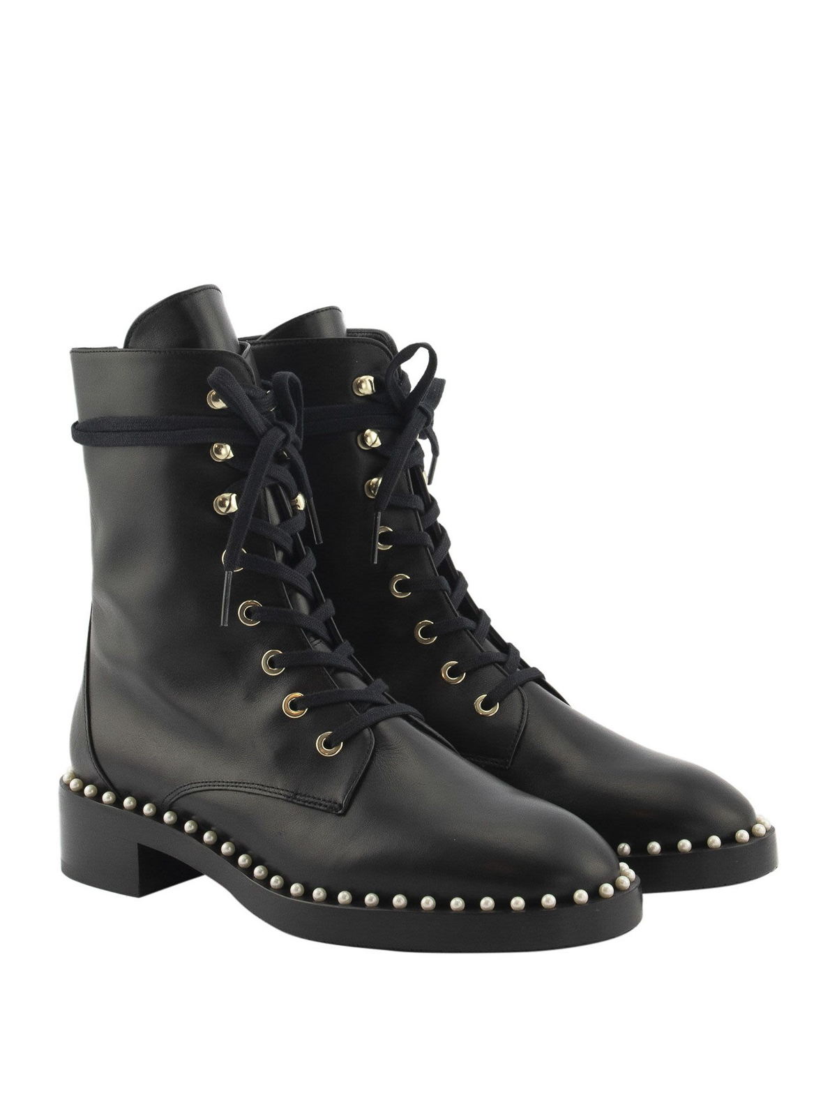 Ankle boots Stuart Weitzman - Allie bead embellished leather 