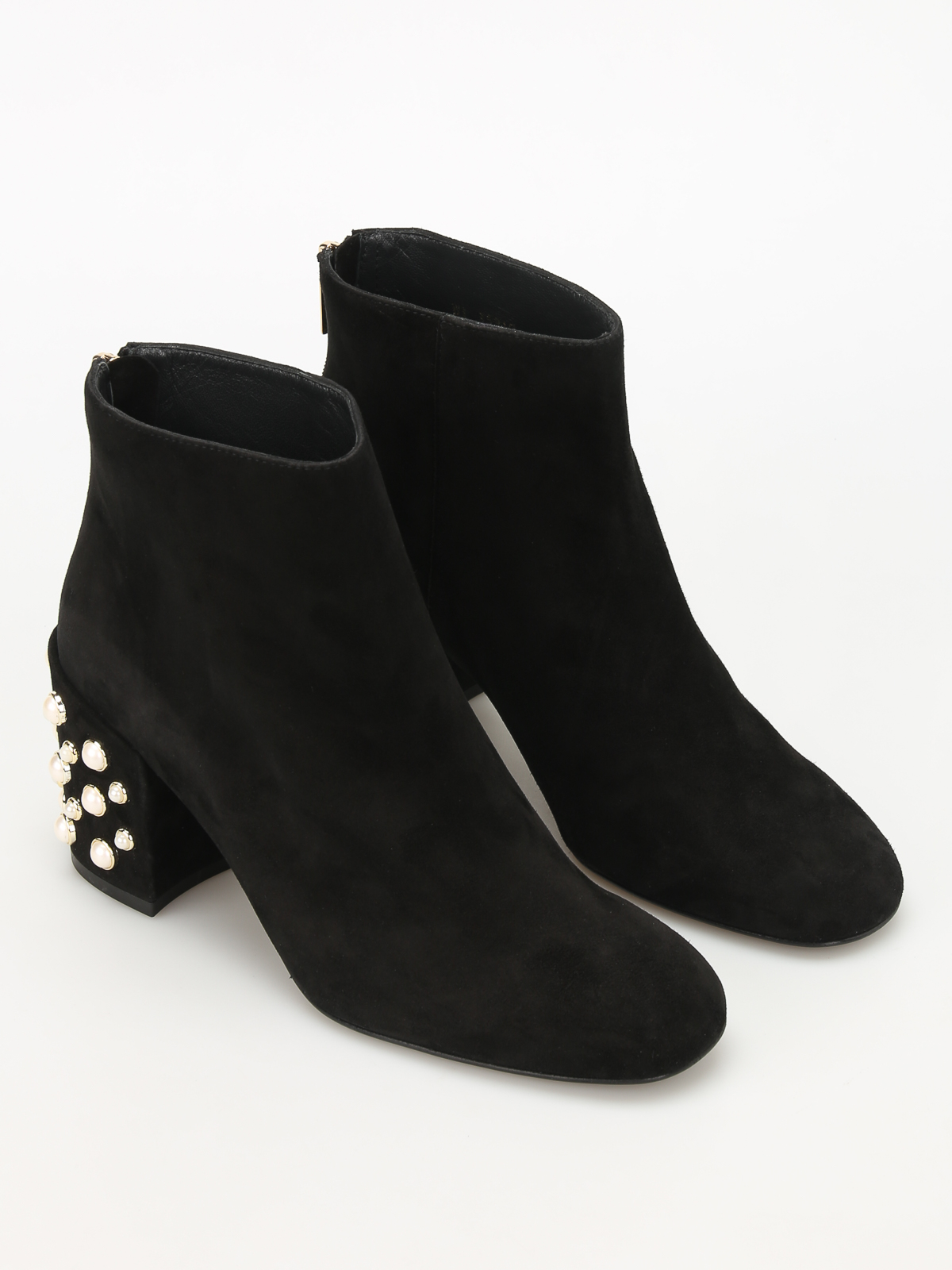 Pearlbacari suede ankle boots 