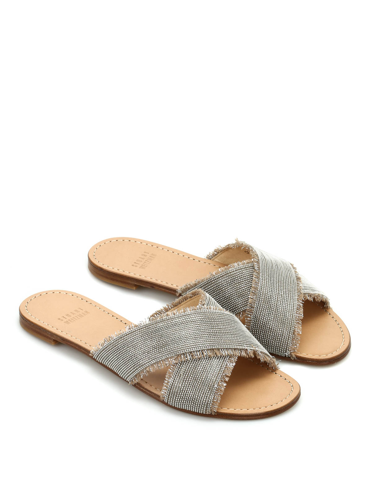 Stuart Weitzman Flat Sandals Sale, 59% OFF | edetaria.com