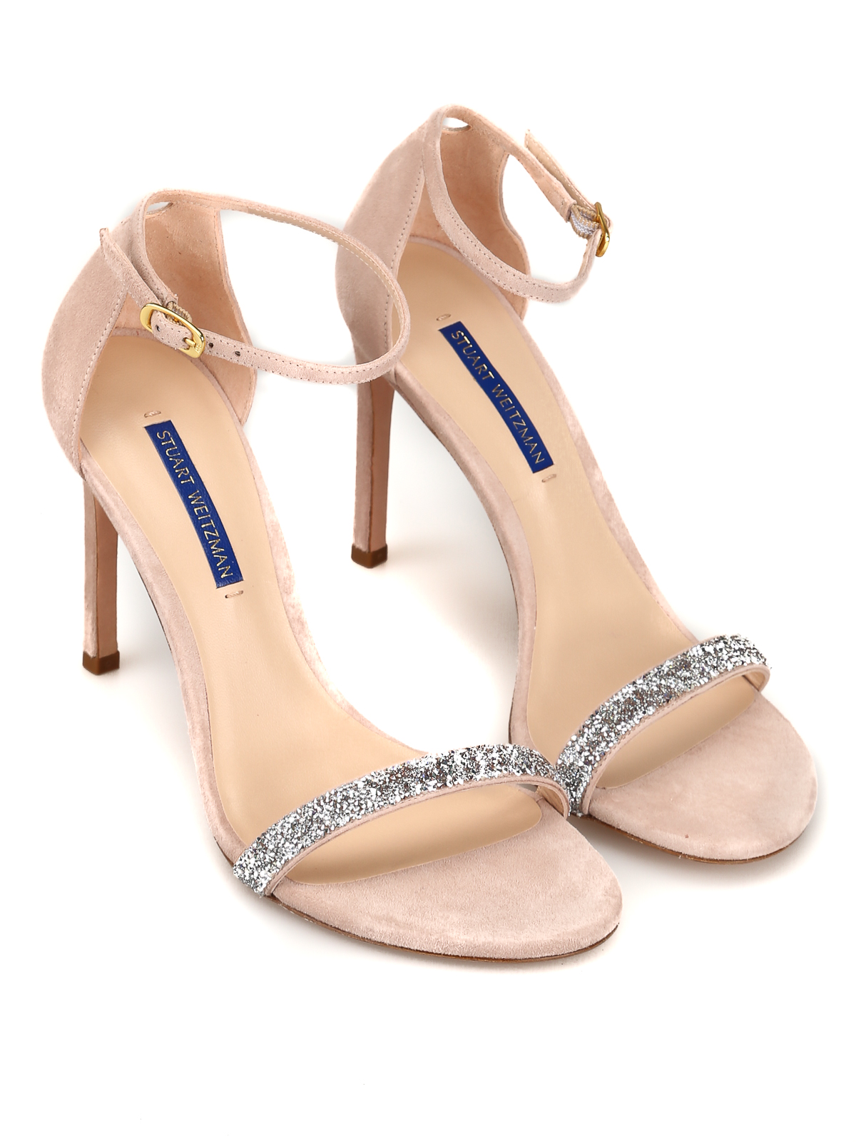 pink suede sandals heels