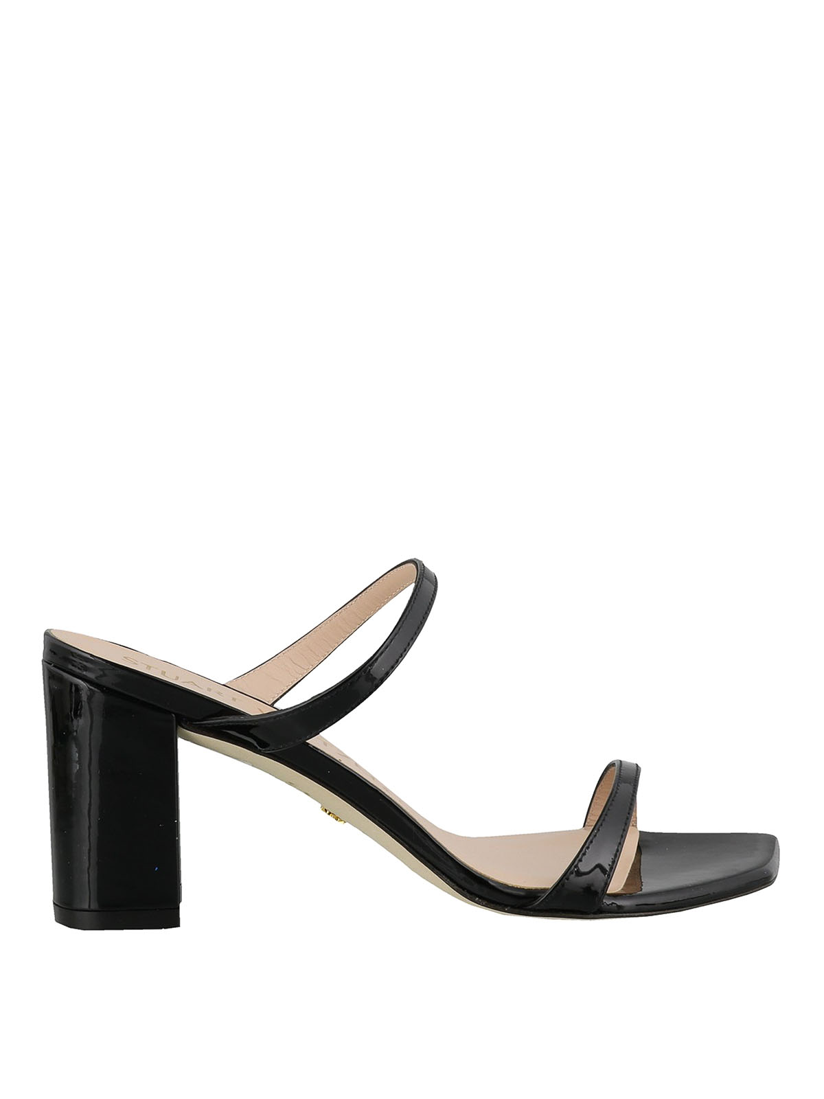 Sandals Stuart Weitzman - Aleena 75 patent leather sandals ...