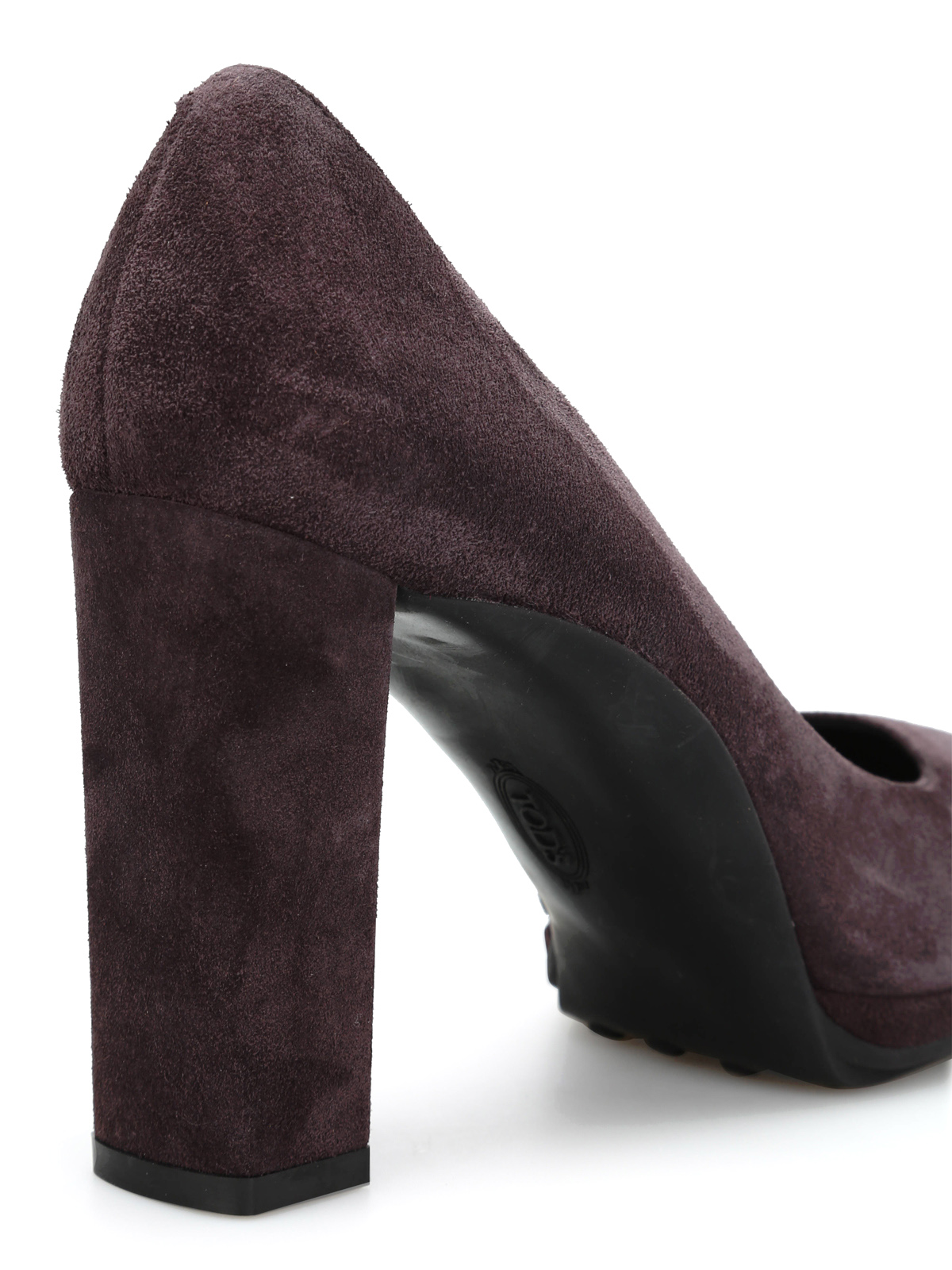 Zapatos de salón Tod'S - Zapato De Salón Marrón Oscuro - XXW0ZT0R550LCAS820