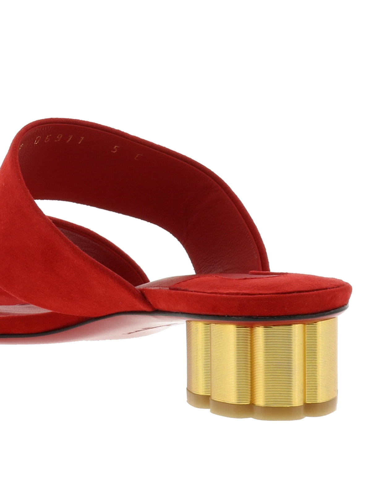 salvatore ferragamo flower heel sandals
