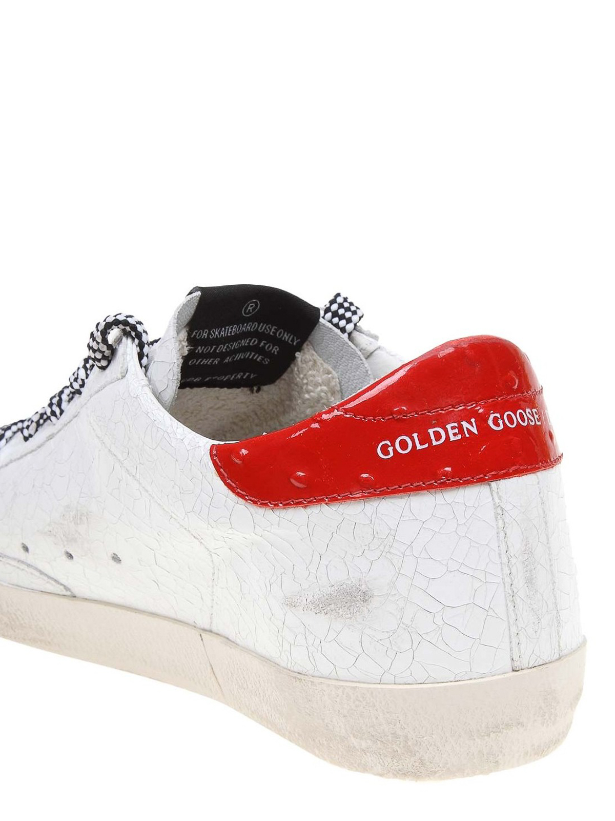 Golden Goose Superstar signature leather sneakers G35WS590P86
