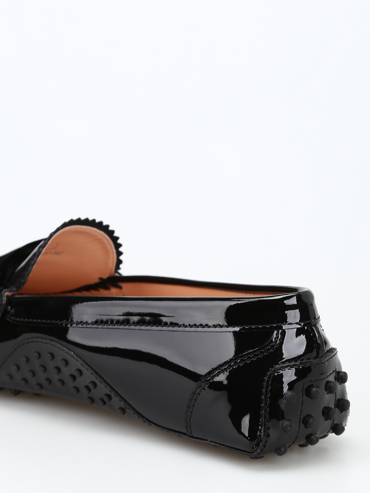 Loafers & Slippers Tod'S - Factory #1 black loafers with velvet bow - XXW00G0BI81L64B999