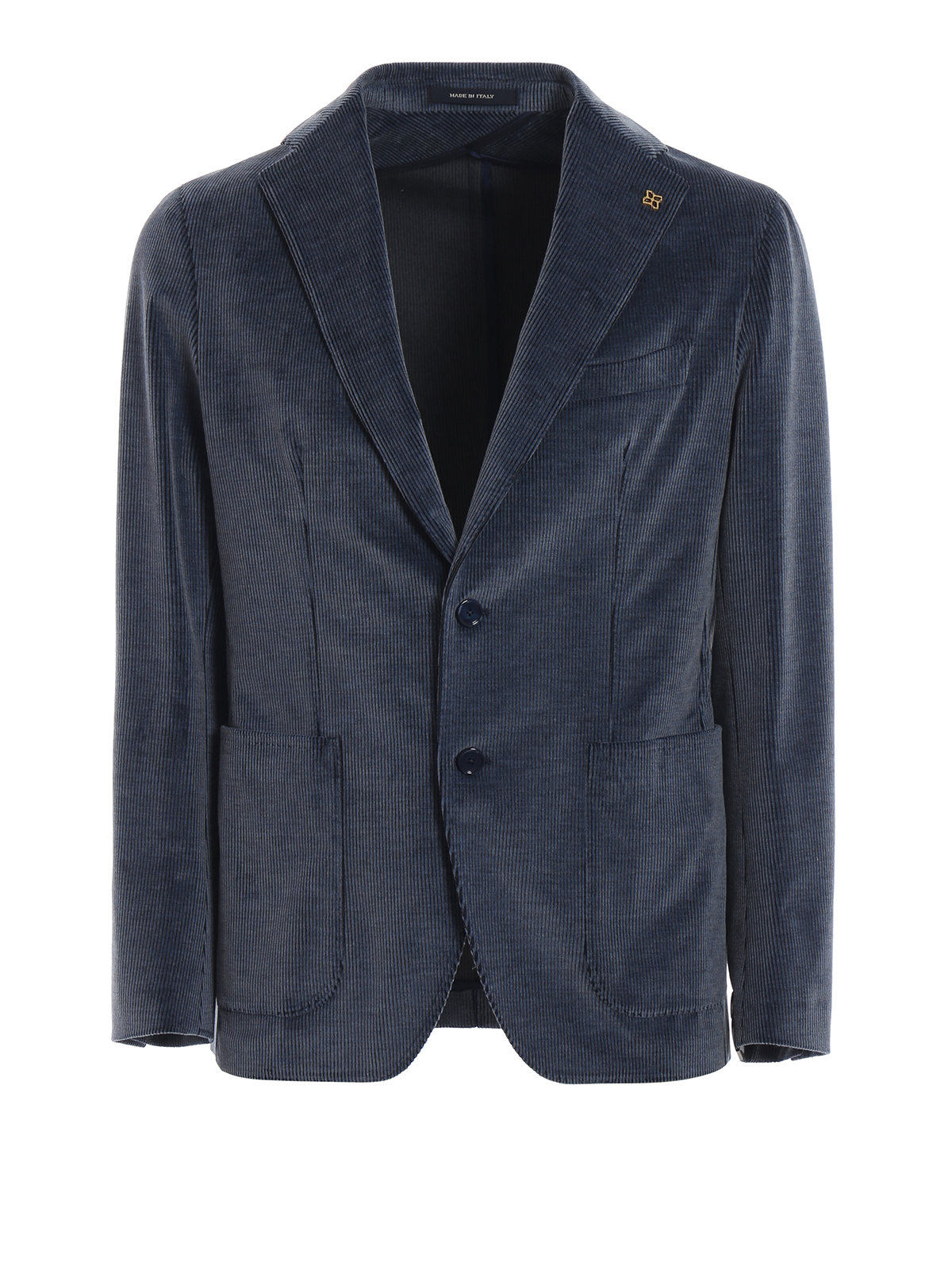 Blazers Tagliatore - Grey velvet blazer - 1SMC22K30VIZ040I1430 | iKRIX.com