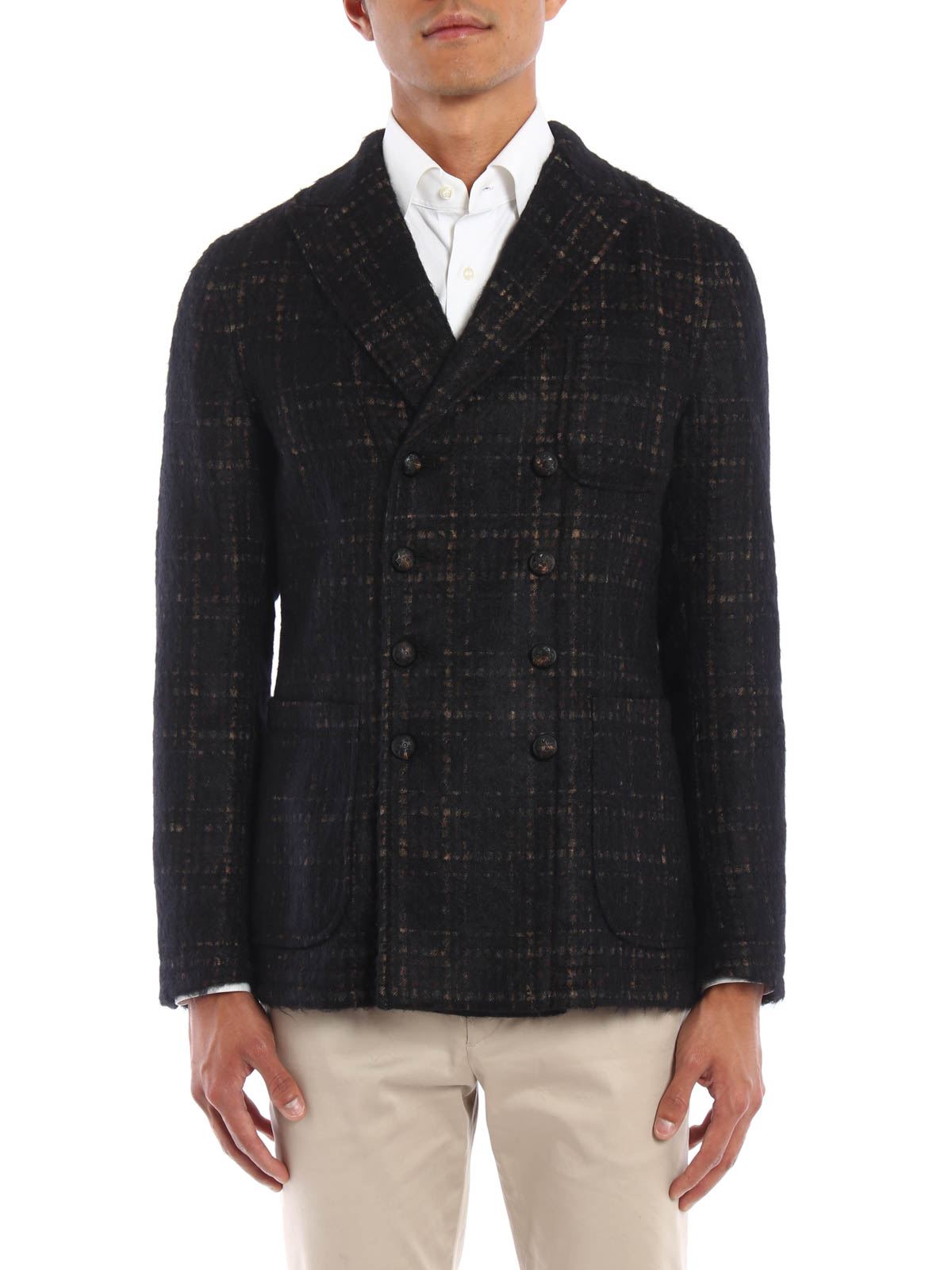 Giacche blazer The Gigi - Giacca Ziggy in mohair a quadri - ZIGGYE006400