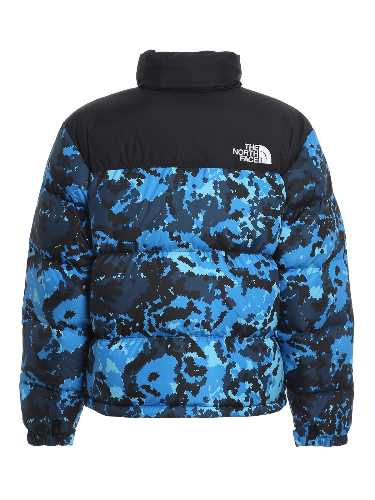 the north face blue puffer