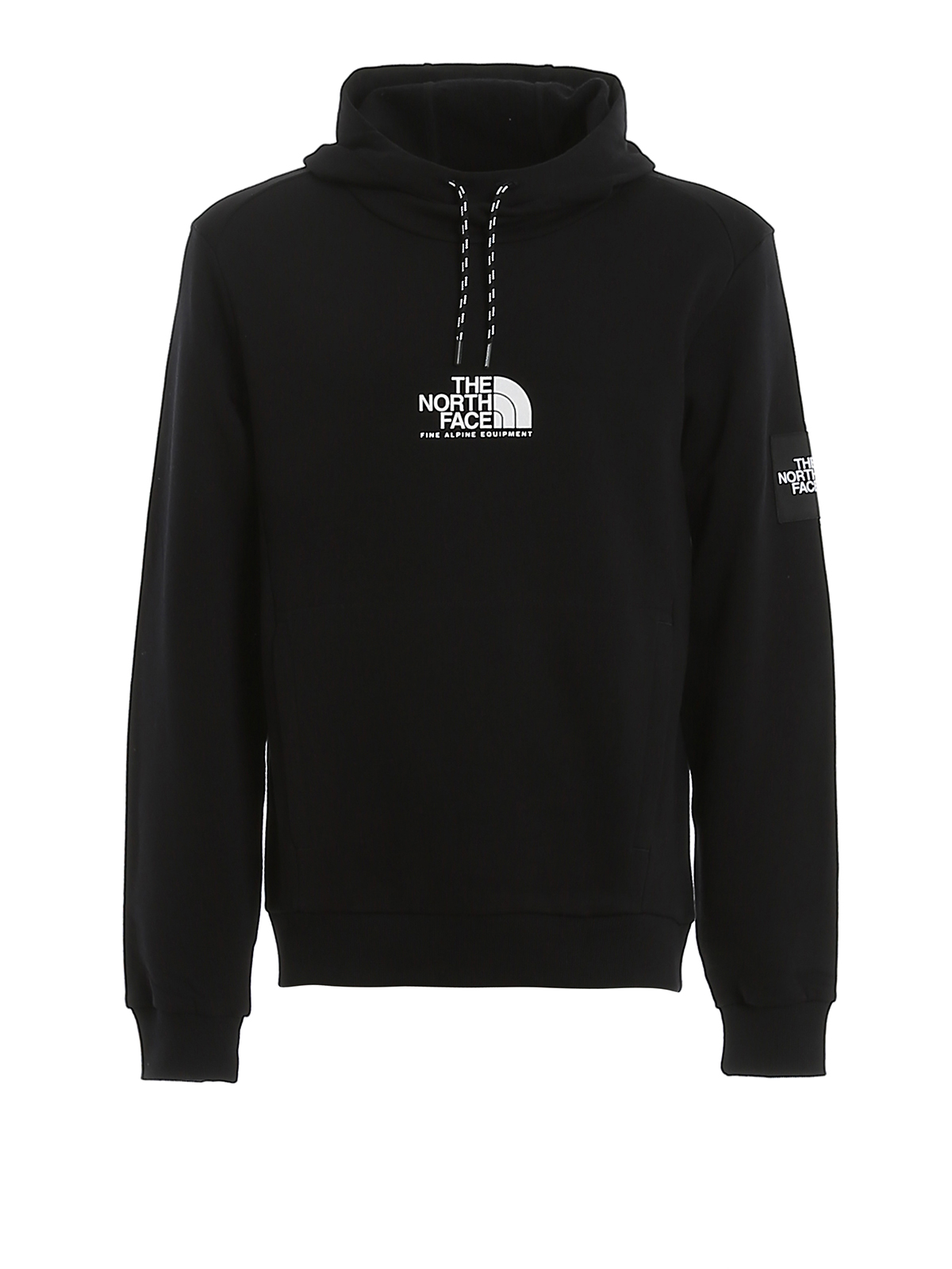 The North Face Pullover Alpine Logo Hoodie In Black | ModeSens