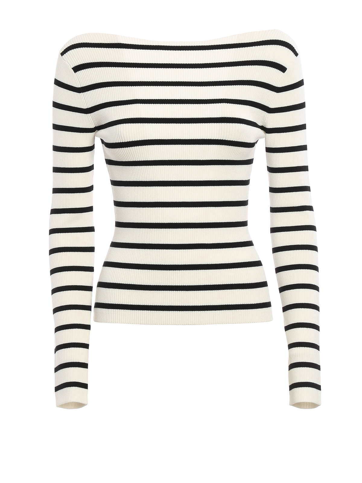 theory striped sweater