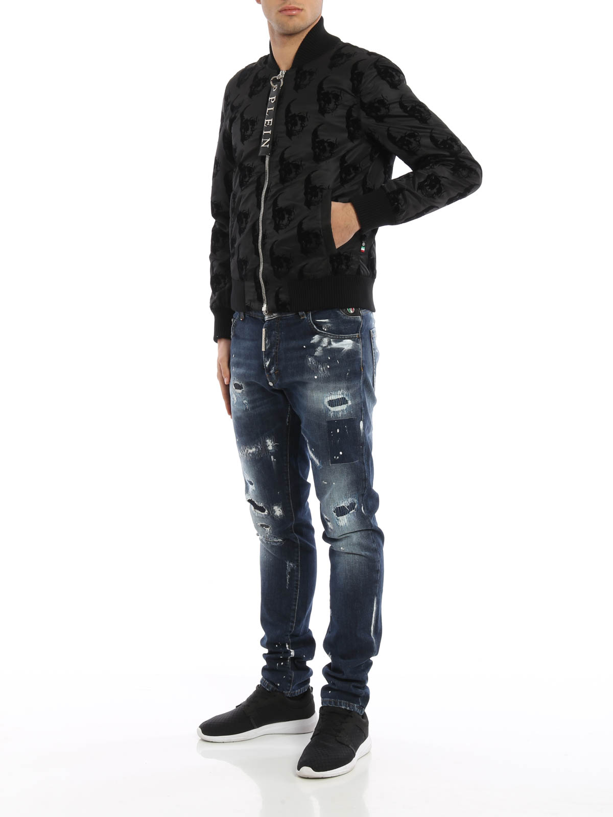 Bombers Philipp Plein - Think velvet 