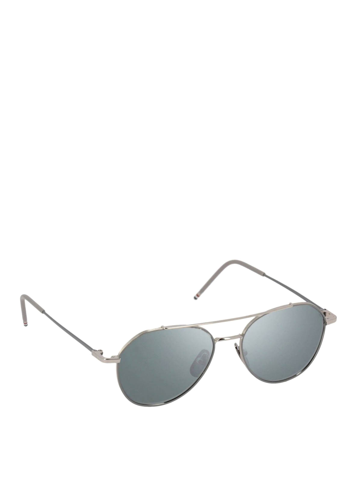 silver frame sunglasses