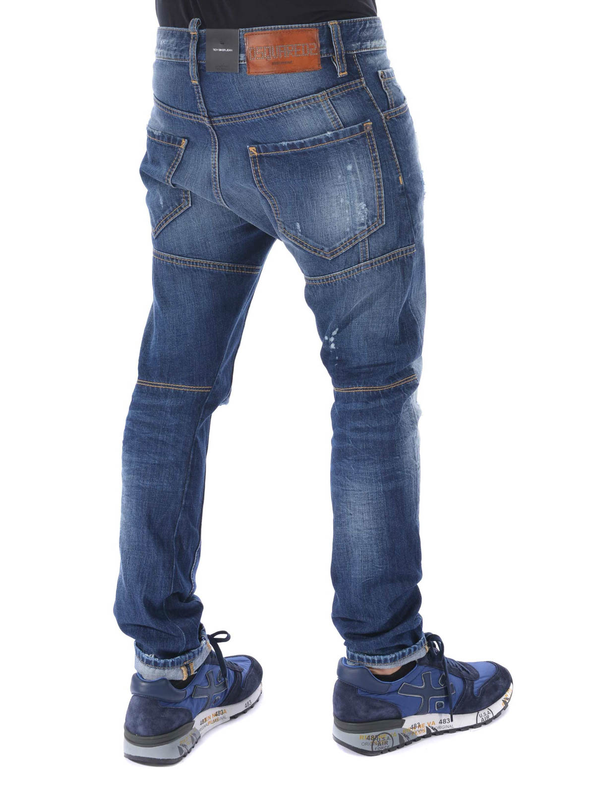 dsquared2 tidy biker jeans