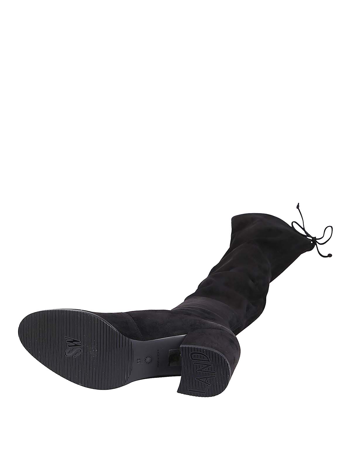 stuart weitzman tieland black suede