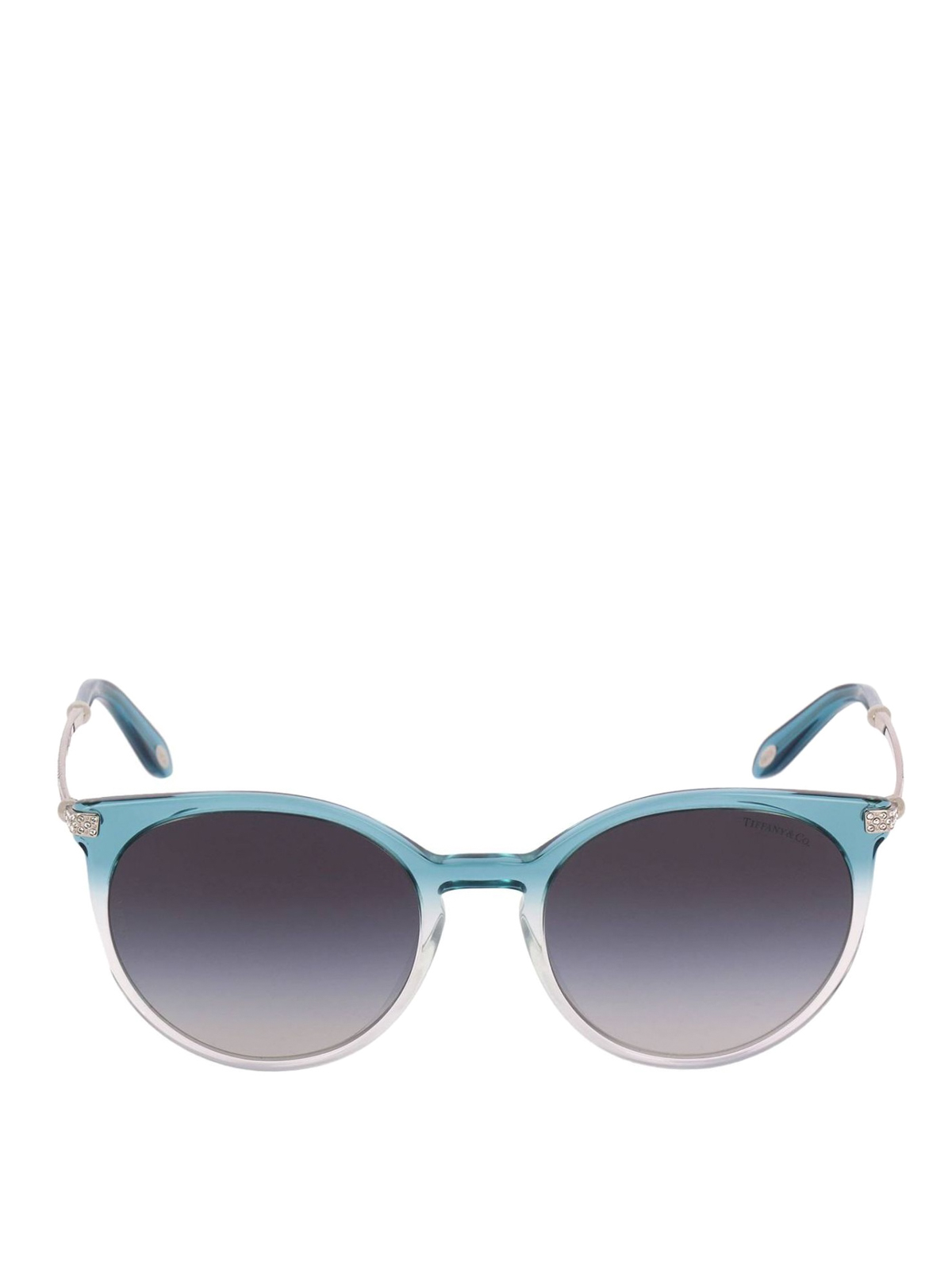 Glasses Tiffany & Co. Crystal embellished Tiffany Blue sunglasses