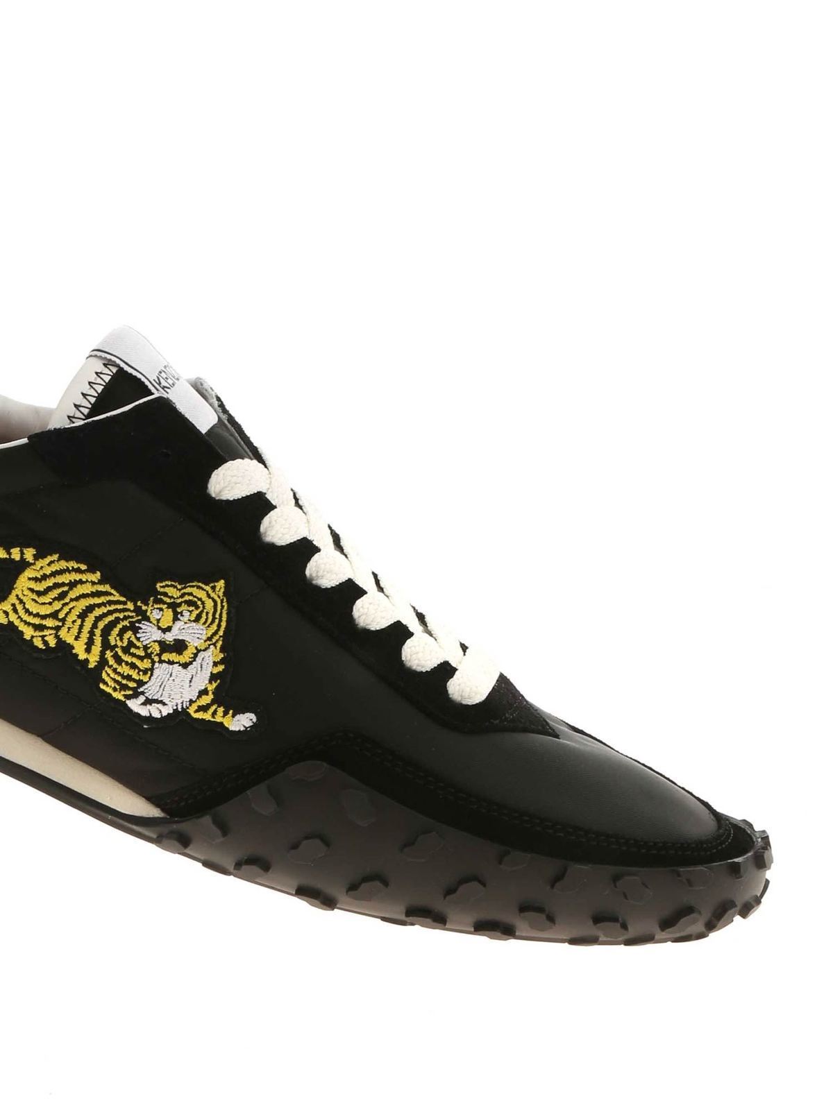 Trainers Kenzo - Tiger embroidery sneakers in black 5SN122F5499