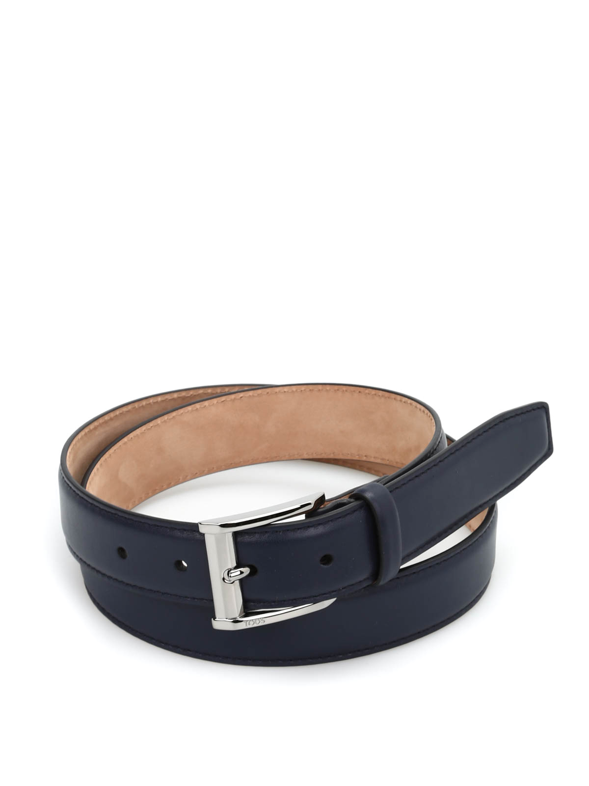 Belts Tod'S - Leather belt - XCMCQH60100XALU820 | Shop online at iKRIX