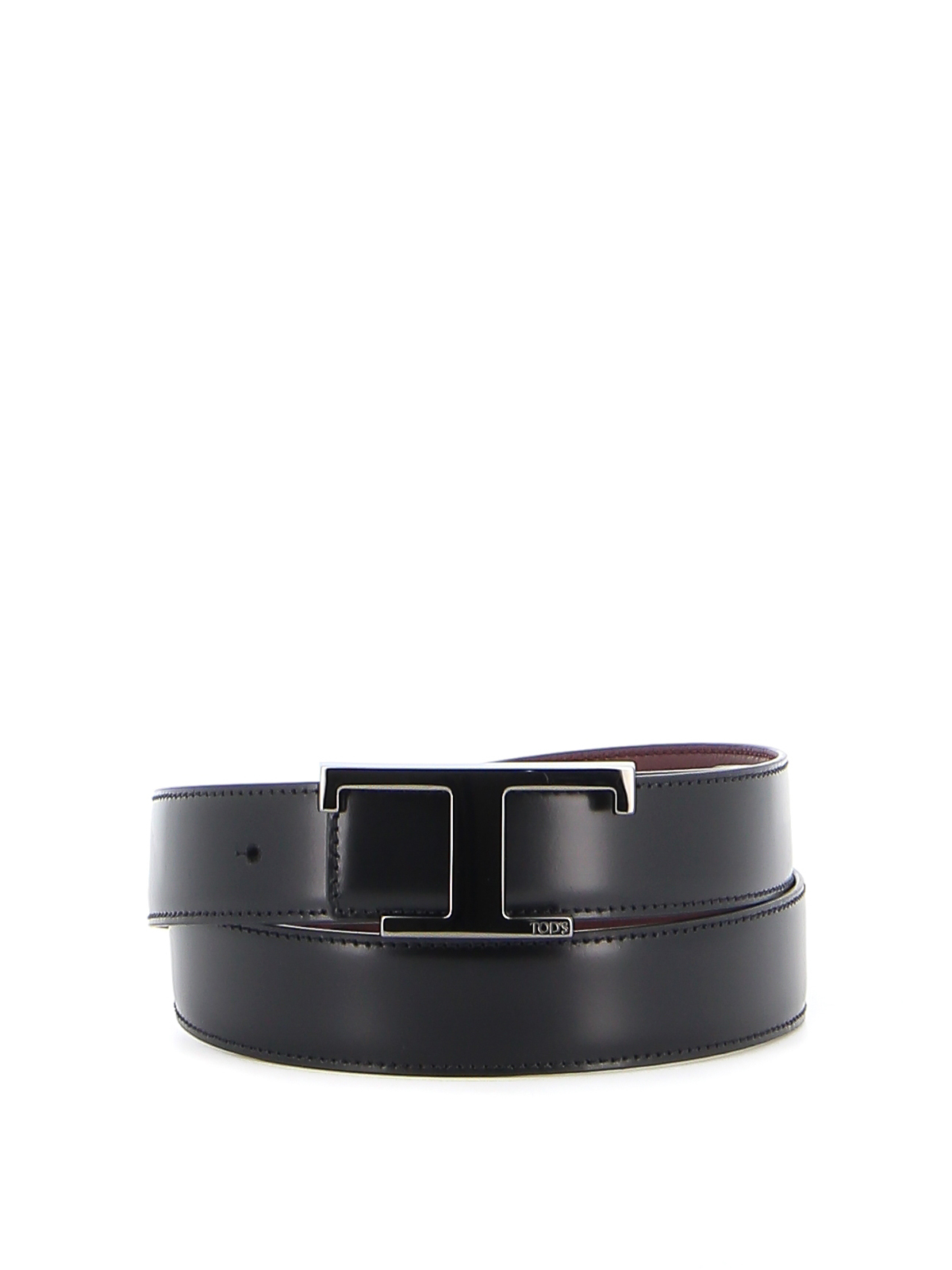 Tod's T BUCKLED LEATHER BELT