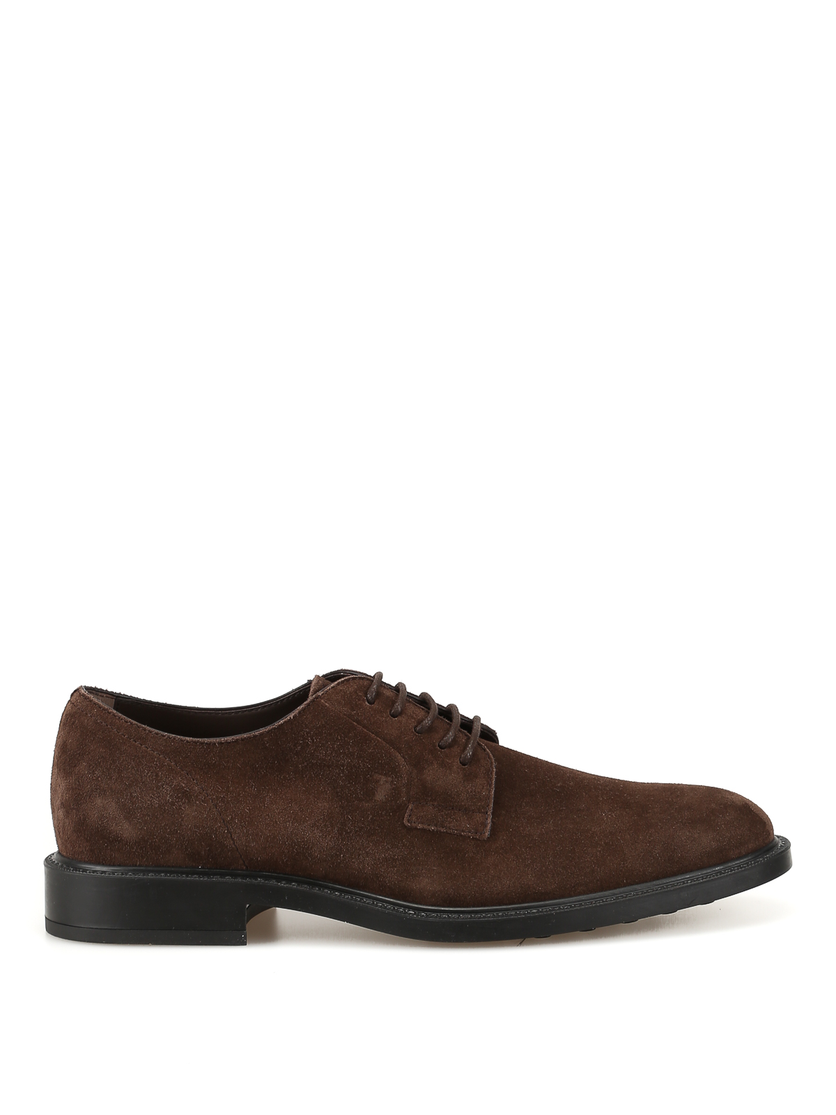 mens brown suede lace up shoes