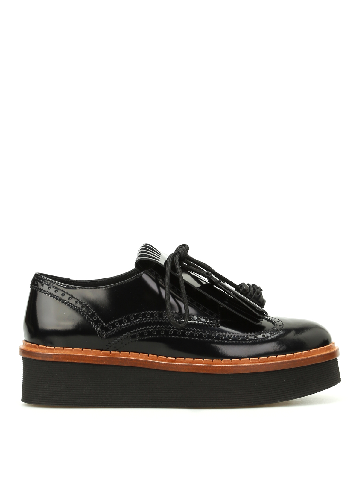 Lace-ups shoes Tod'S - Fringe and tassels Derby brogues ...