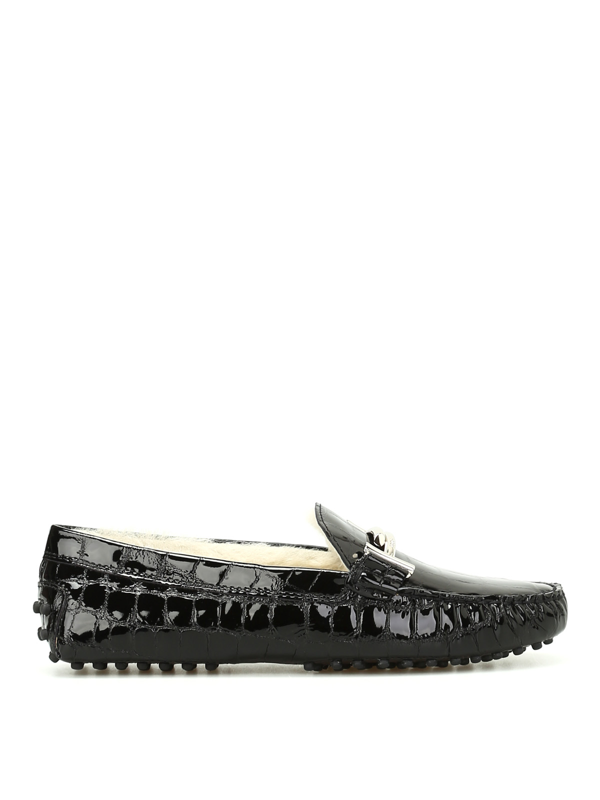 Loafers Slippers Tod's - Double T fur lined
