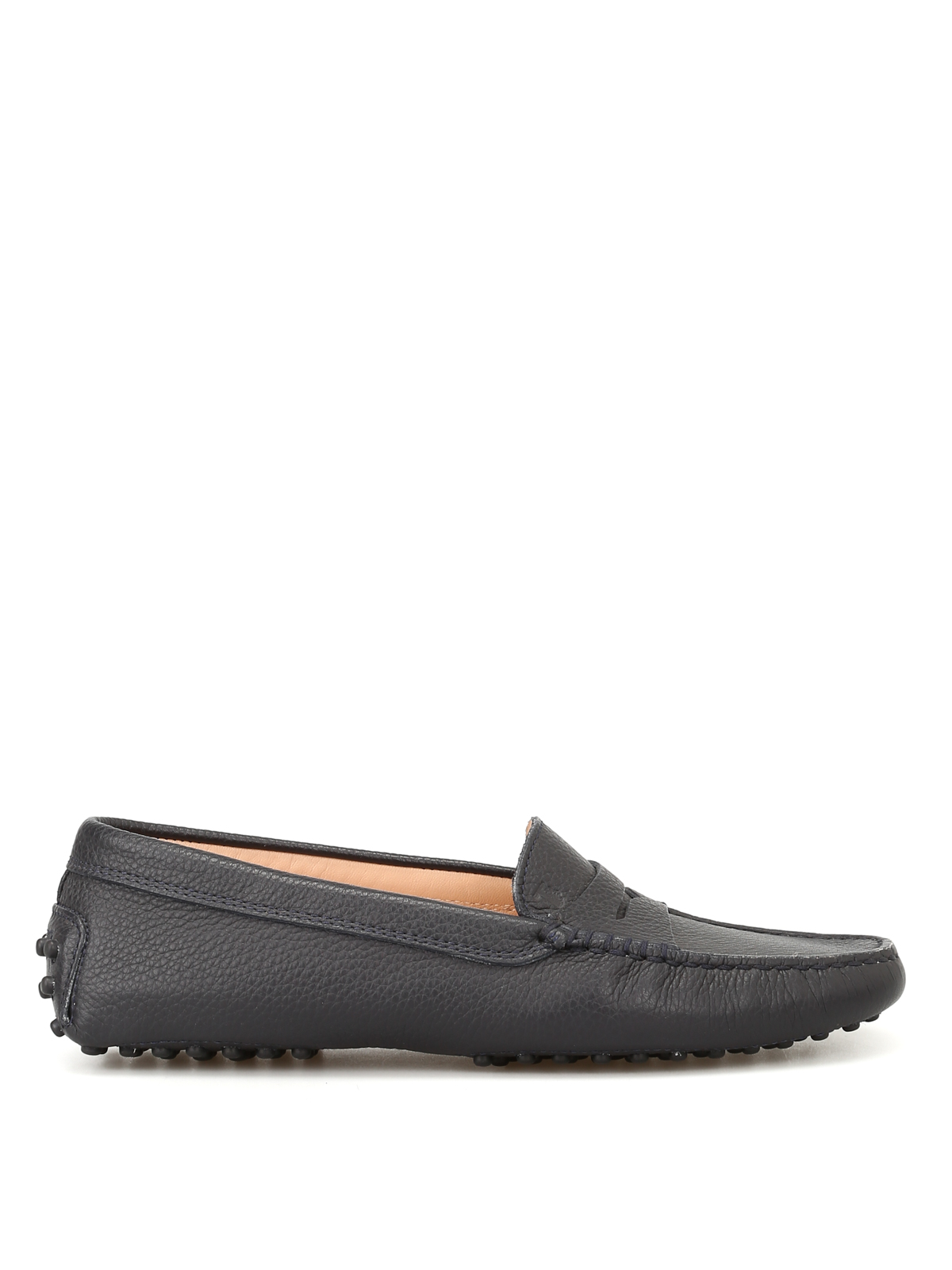 Loafers & Slippers Tod'S - Gommino dark blue driving shoes ...