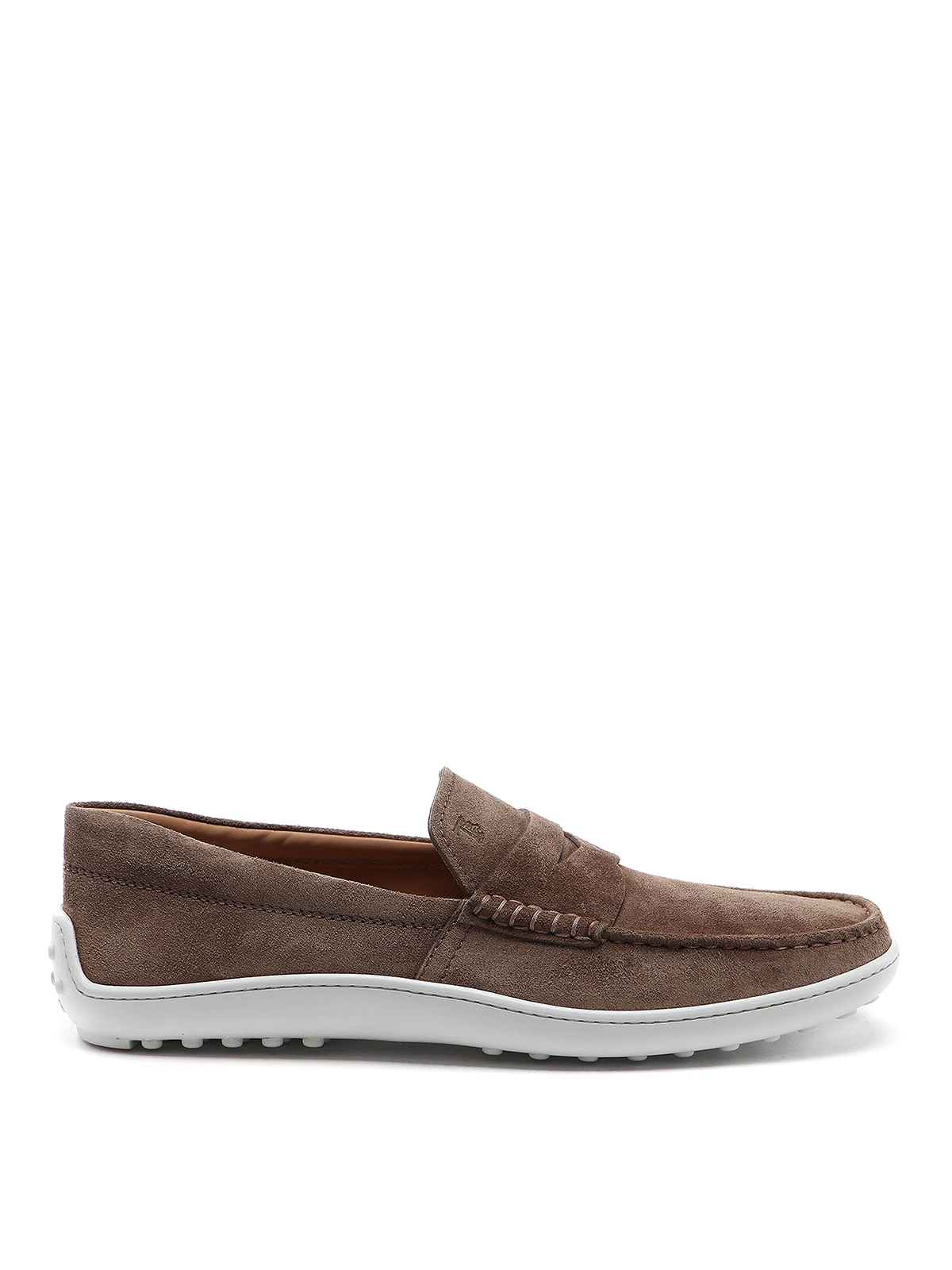 TOD'S GOMMINO SUEDE LOAFERS